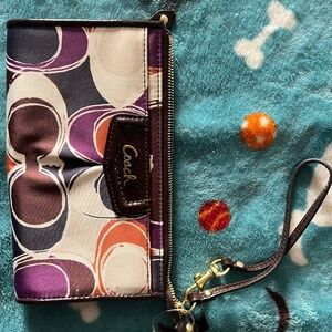 Coach wristlet